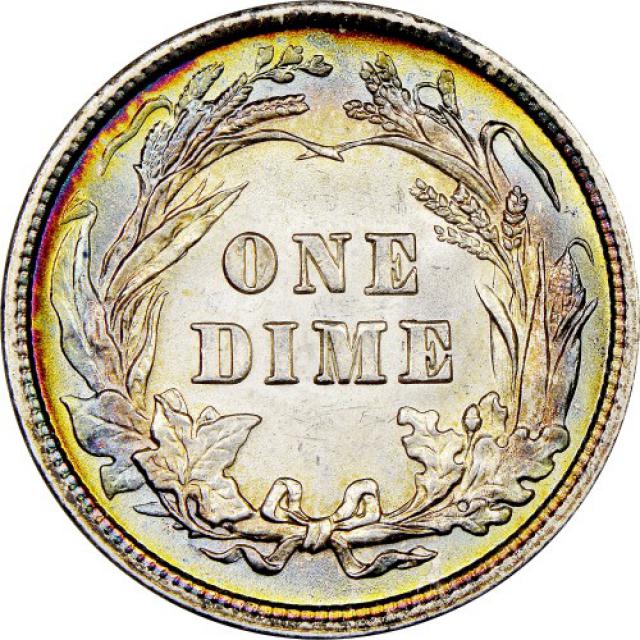 Монета Barber Dime, 1 дайм 1906, США, США
