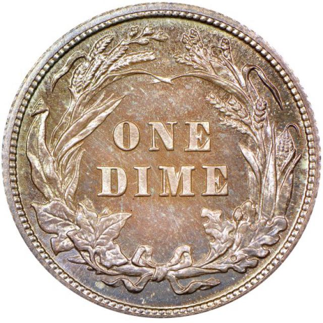 Монета Barber Dime, 1 дайм 1902, США, США