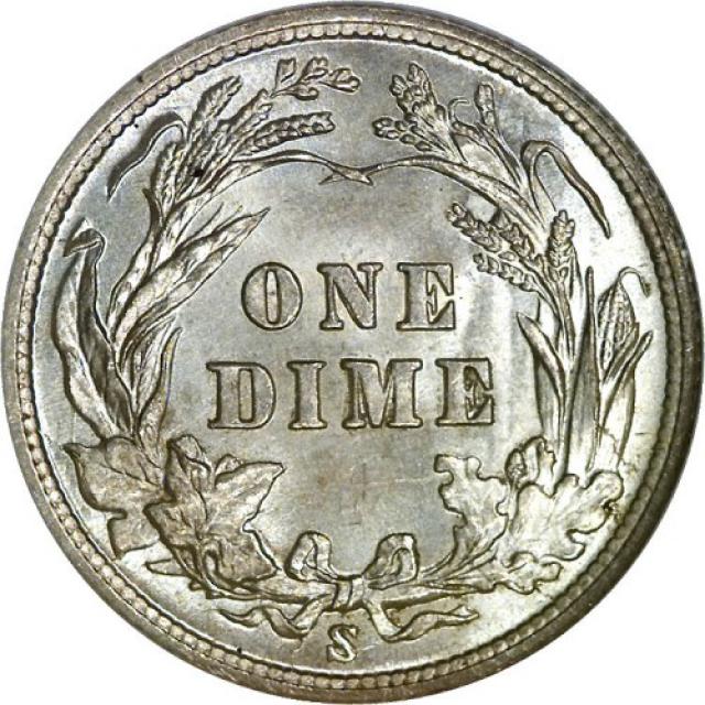 Монета Barber Dime, 1 дайм 1900, США, США