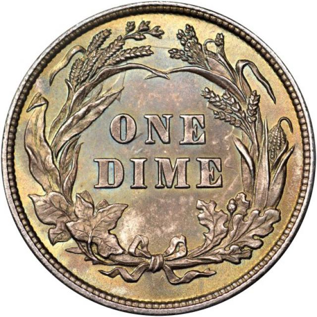 Монета Barber Dime, 1 дайм 1892, США, США