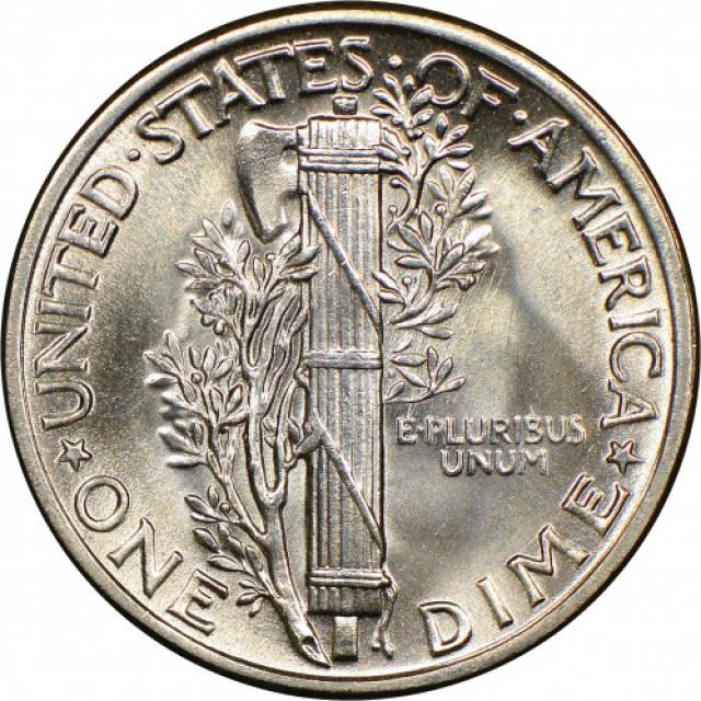Монета Mercury Dime, 1 дайм 1945, США, США