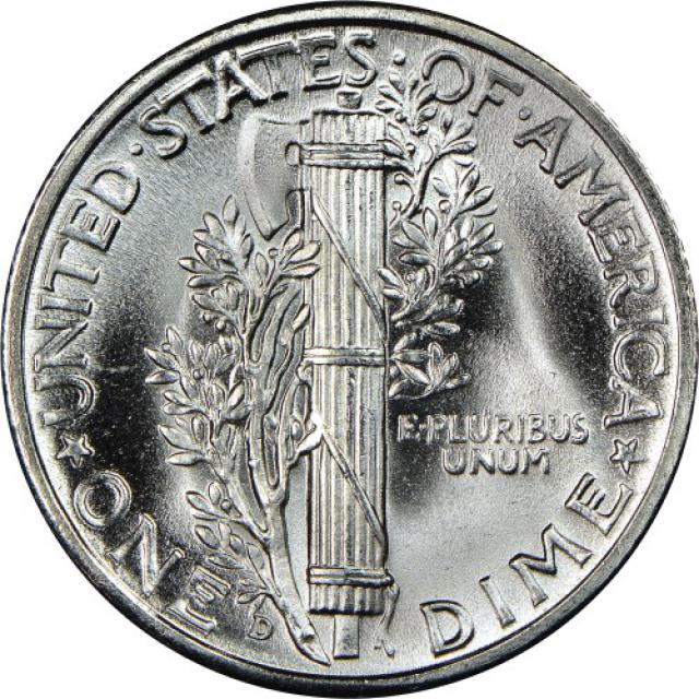 Монета Mercury Dime, 1 дайм 1939, США, США