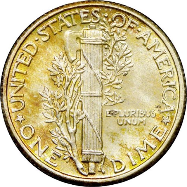 Монета Mercury Dime, 1 дайм 1925, США, США