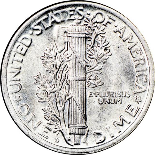Монета Mercury Dime, 1 дайм 1918, США, США