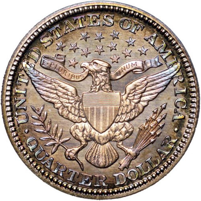 Монета Barber Quarter, ¼ долара 1915, США, США