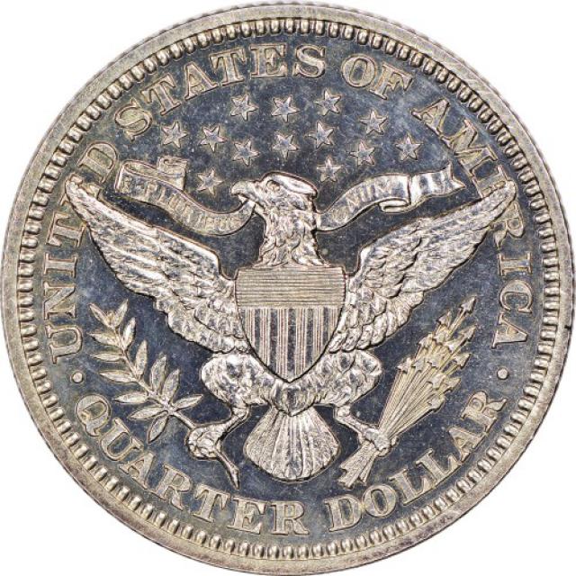 Монета Barber Quarter, ¼ долара 1914, США, США