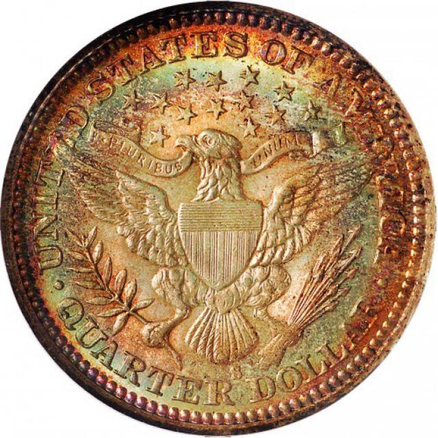 Монета Barber Quarter, ¼ долара 1913, США, США