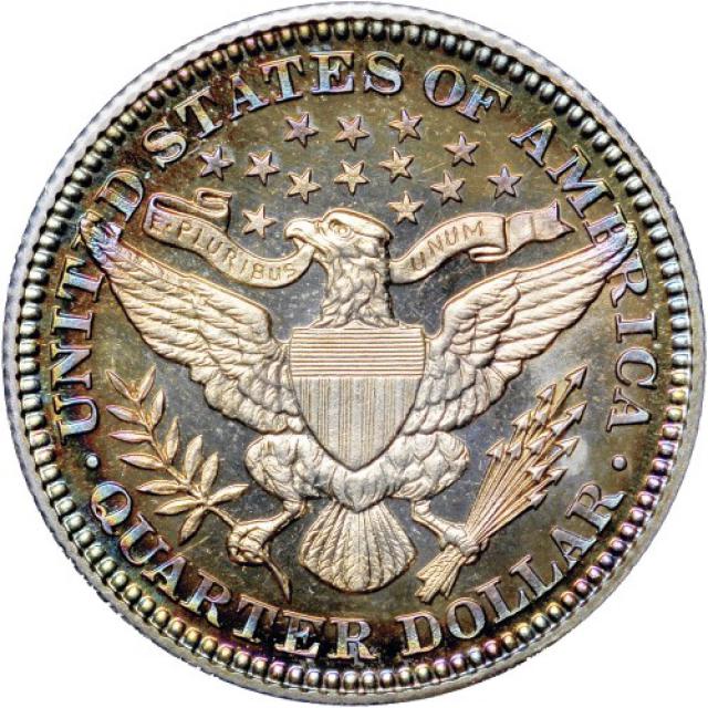 Монета Barber Quarter, ¼ долара 1902, США, США