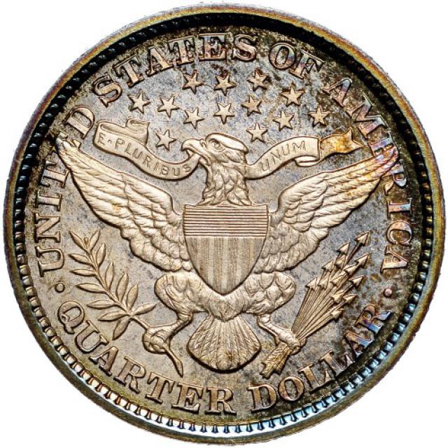 Монета Barber Quarter, ¼ долара 1899, США, США