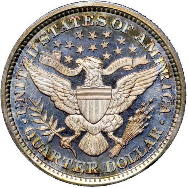 Монета Barber Quarter, ¼ долара 1898, США, США
