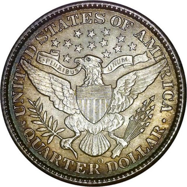 Монета Barber Quarter, ¼ долара 1897, США, США