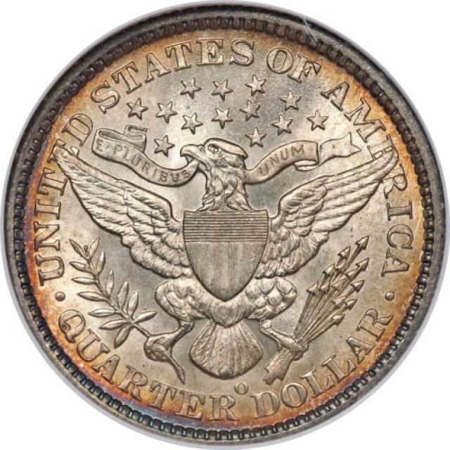 Монета Barber Quarter, ¼ долара 1896, США, США