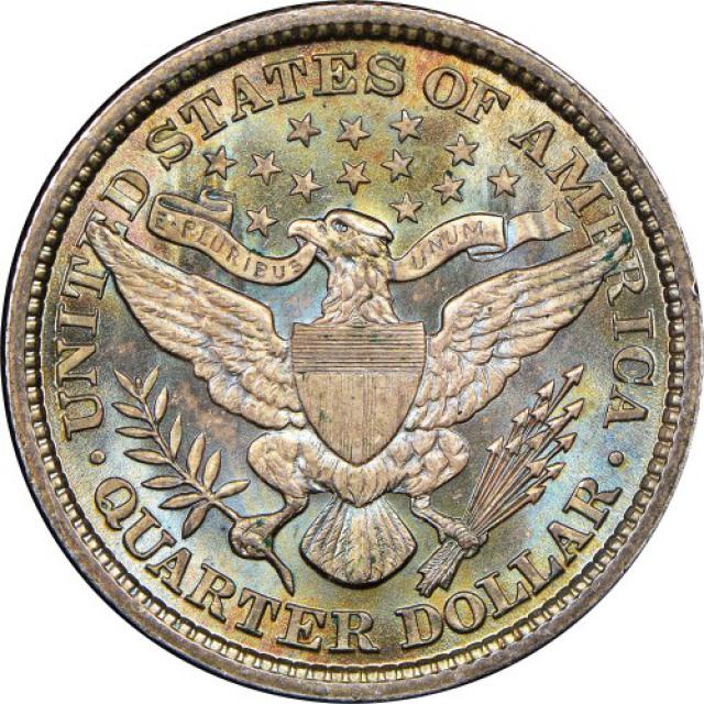 Монета Barber Quarter, ¼ долара 1892, США, США