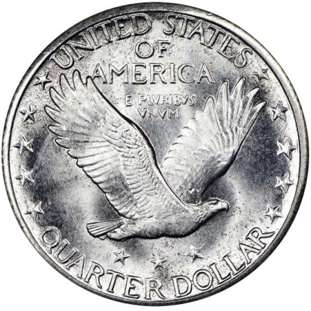 Монета Standing Liberty Quarter, ¼ долара 1924, США, США