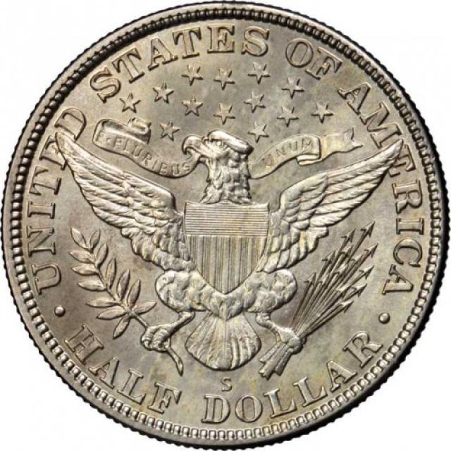 Монета Barber Half Dollar, ½ долара 1915, США, США