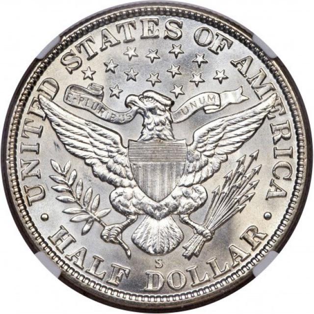 Монета Barber Half Dollar, ½ долара 1914, США, США
