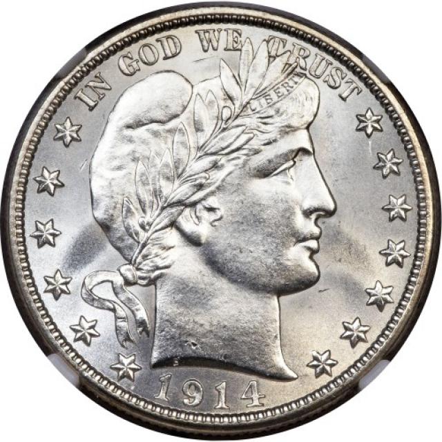 Монета Barber Half Dollar, ½ долара 1914, США, США