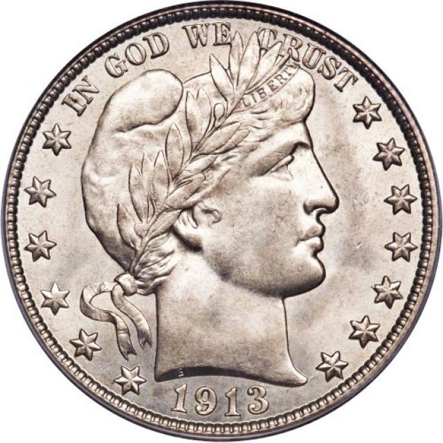 Монета Barber Half Dollar, ½ долара 1913, США, США