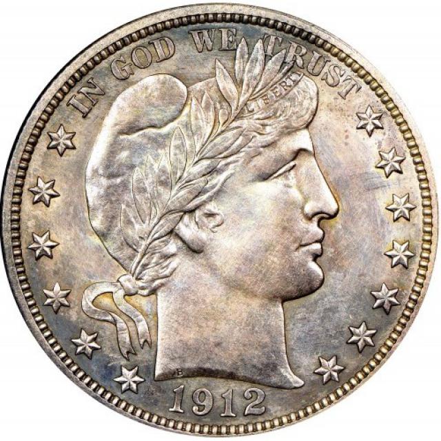 Монета Barber Half Dollar, ½ долара 1912, США, США