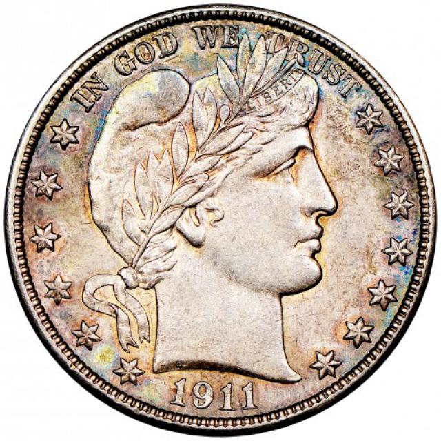 Монета Barber Half Dollar, ½ долара 1911, США, США