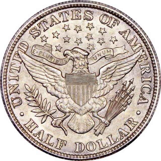 Монета Barber Half Dollar, ½ долара 1910, США, США