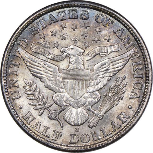 Монета Barber Half Dollar, ½ долара 1907, США, США