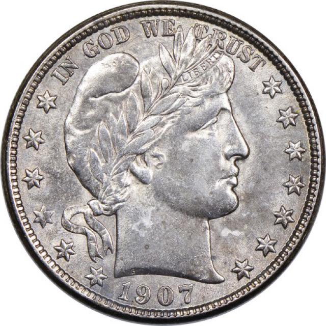 Монета Barber Half Dollar, ½ долара 1907, США, США