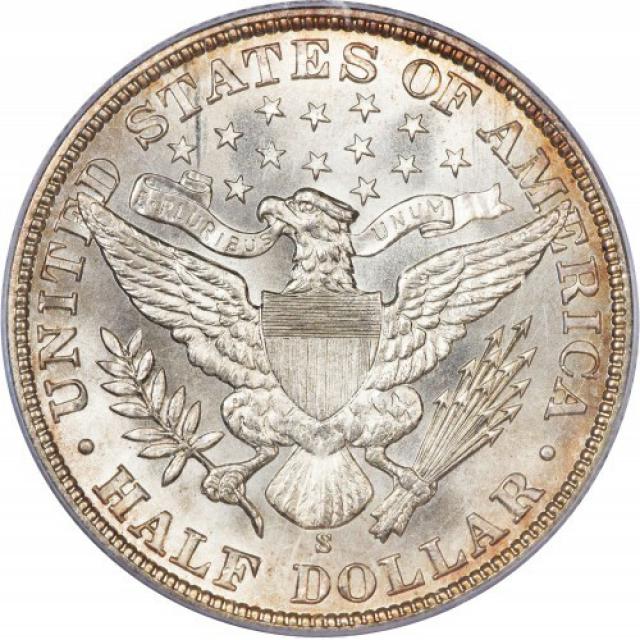Монета Barber Half Dollar, ½ долара 1905, США, США