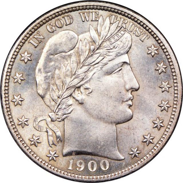 Монета Barber Half Dollar, ½ долара 1900, США, США