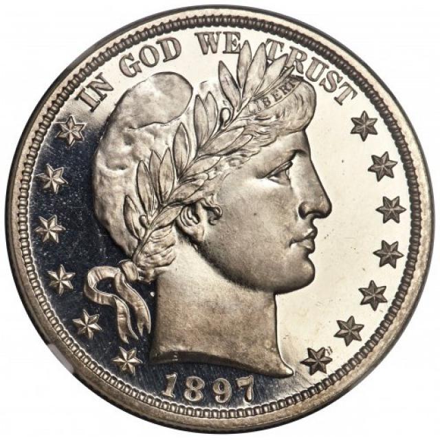 Монета Barber Half Dollar, ½ долара 1897, США, США
