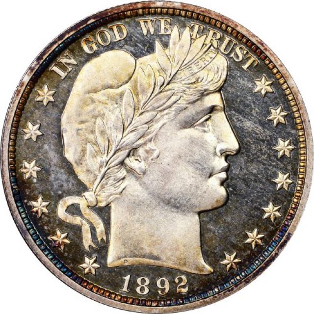 Монета Barber Half Dollar, ½ долара 1892, США, США