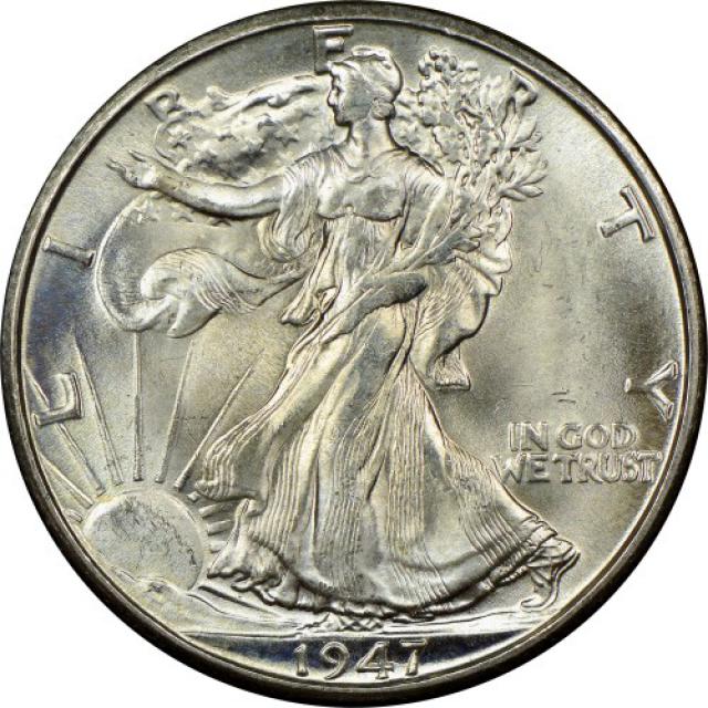 Монета Walking Liberty Half Dollar, ½ долара 1947, США, США