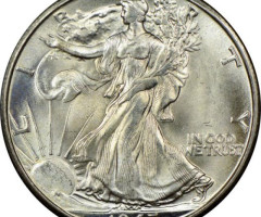 Монета Walking Liberty Half Dollar, ½ долара 1947, США, США