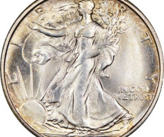 Монета Walking Liberty Half Dollar, ½ долара 1944, США, США