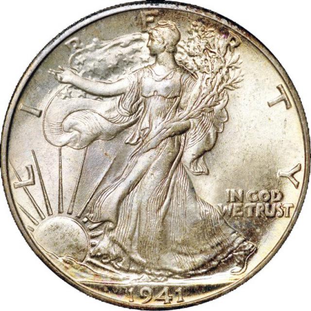 Монета Walking Liberty Half Dollar, ½ долара 1941, США, США