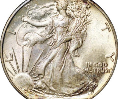 Монета Walking Liberty Half Dollar, ½ долара 1941, США, США
