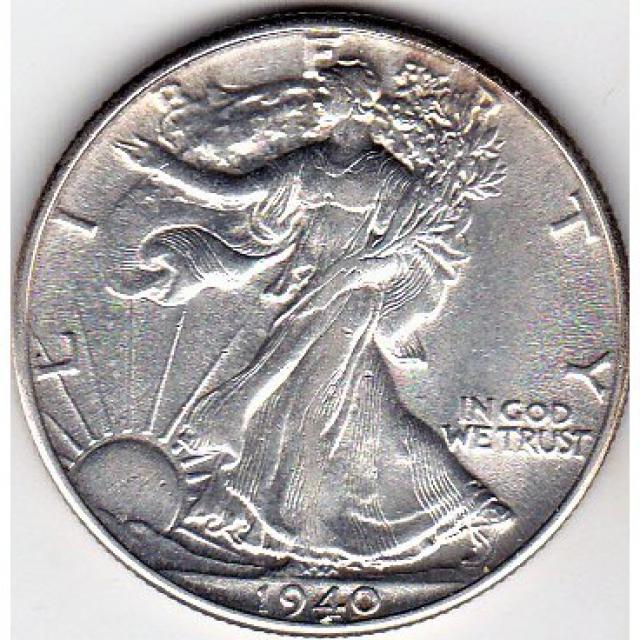 Монета Walking Liberty Half Dollar, ½ долара 1940, США, США