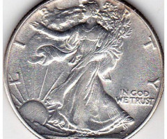 Монета Walking Liberty Half Dollar, ½ долара 1940, США, США
