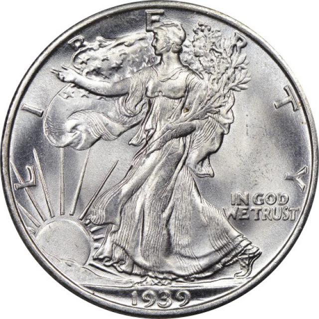 Монета Walking Liberty Half Dollar, ½ долара 1939, США, США