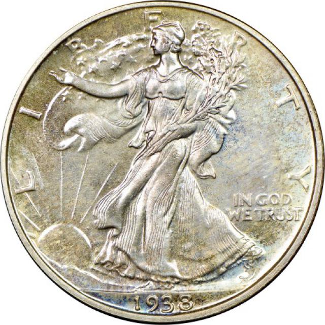 Монета Walking Liberty Half Dollar, ½ долара 1938, США, США