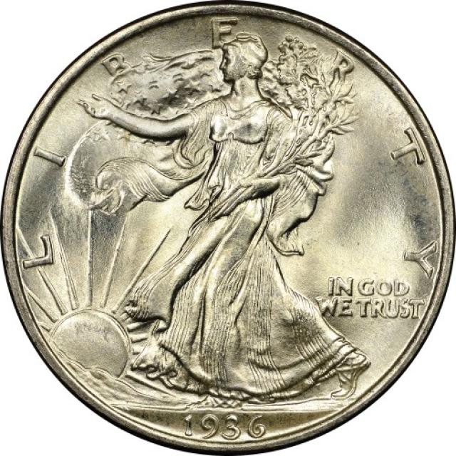 Монета Walking Liberty Half Dollar, ½ долара 1936, США, США