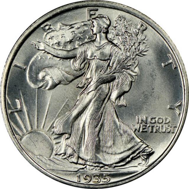 Монета Walking Liberty Half Dollar, ½ долара 1935, США, США