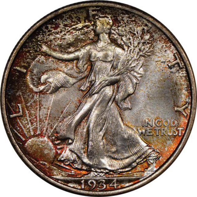 Монета Walking Liberty Half Dollar, ½ долара 1934, США, США