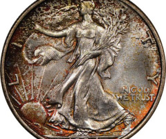Монета Walking Liberty Half Dollar, ½ долара 1934, США, США