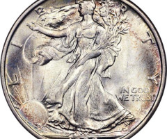 Монета Walking Liberty Half Dollar, ½ долара 1933, США, США