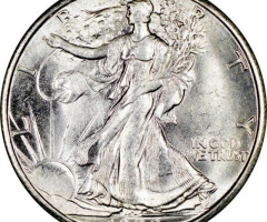 Монета Walking Liberty Half Dollar, ½ долара 1929, США, США
