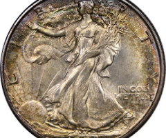Монета Walking Liberty Half Dollar, ½ долара 1928, США, США