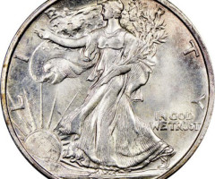 Монета Walking Liberty Half Dollar, ½ долара 1923, США, США