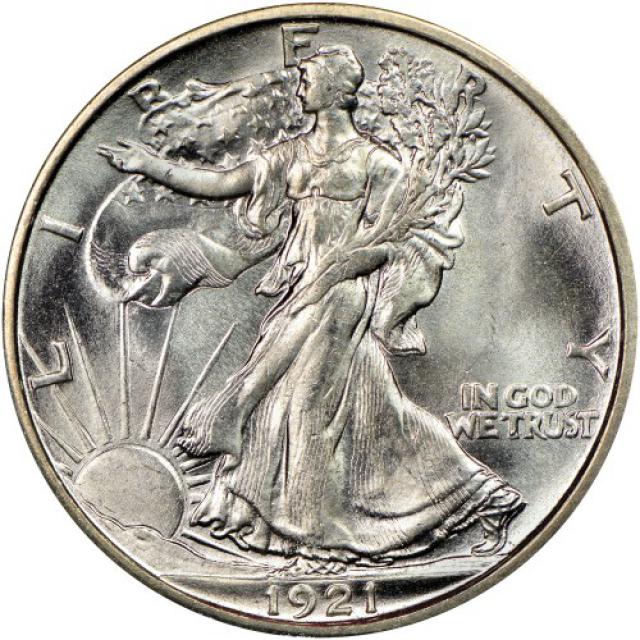 Монета Walking Liberty Half Dollar, ½ долара 1921, США, США