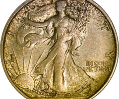 Монета Walking Liberty Half Dollar, ½ долара 1919, США, США